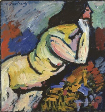 Expressionismus Werke - nackt 1912 Alexej von Jawlensky Expressionismus